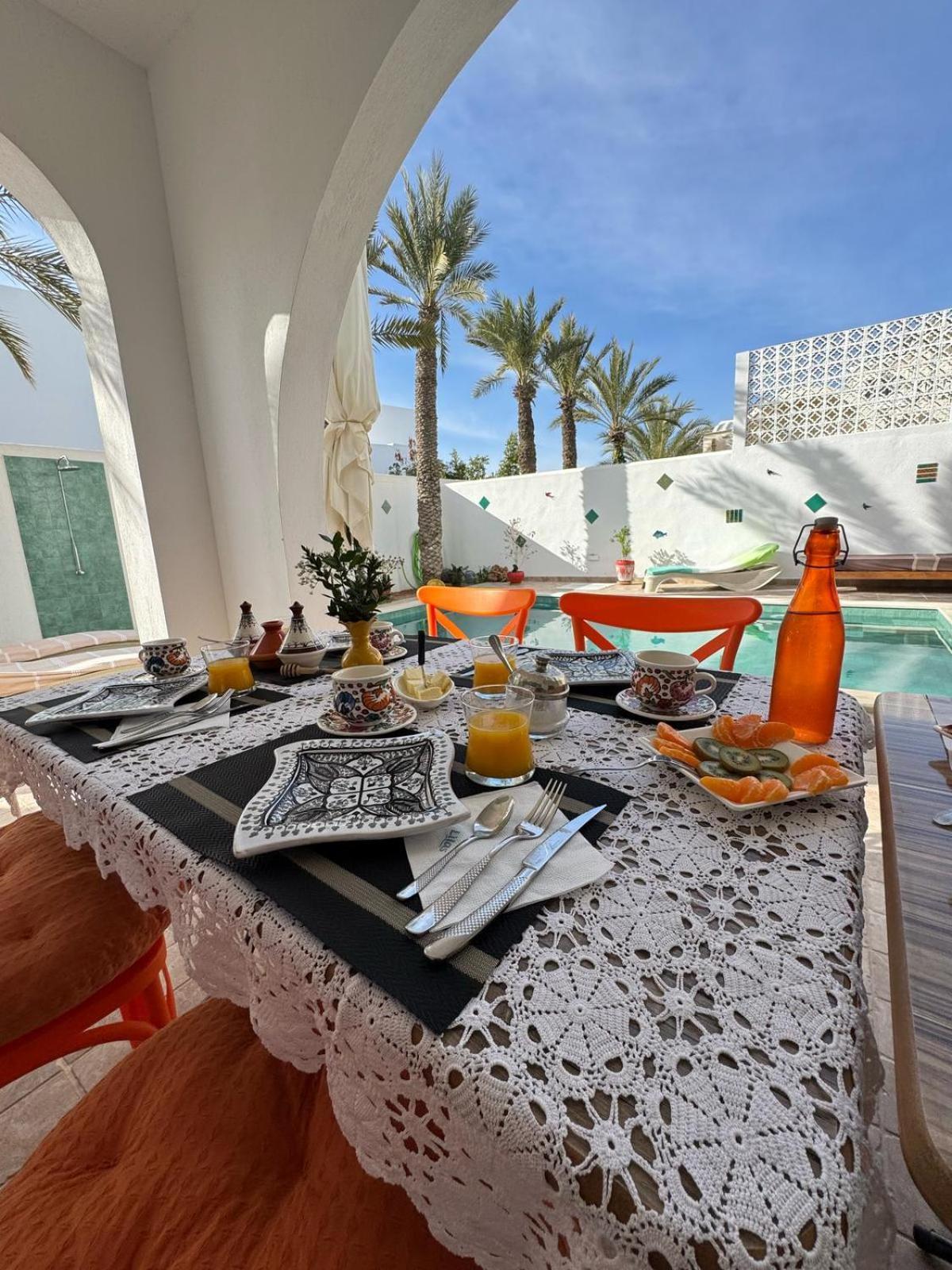 Dar El Kahina Djerba Hotel Mezraia Exterior photo
